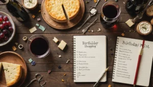 liste courses anniversaire adulte